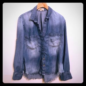 Anthropologie / Cloth & Stone denim shirt